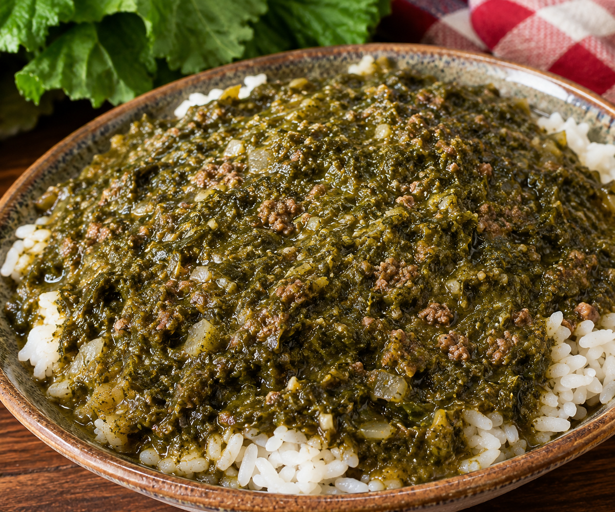 Maw Maw’s Mustard Greens